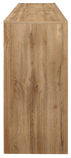 Product photograph of Birlea Compton Oak 2 Door 3 Drawer Sideboard from Choice Furniture Superstore.