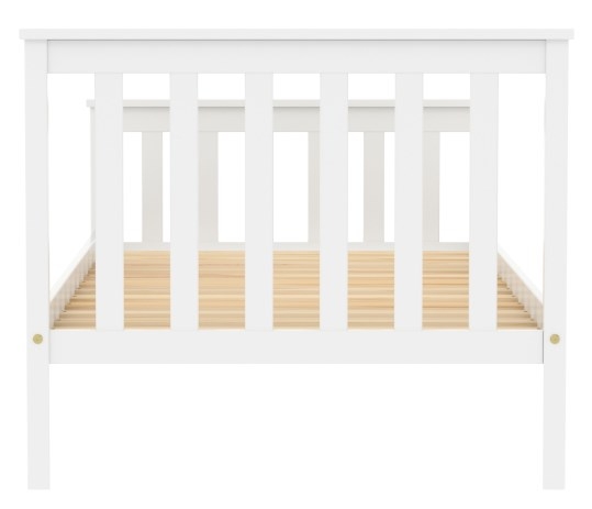 Product photograph of Oxford White Pine Bed from Choice Furniture Superstore.