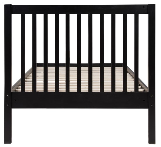 Product photograph of Nova Black Pine Bed from Choice Furniture Superstore.