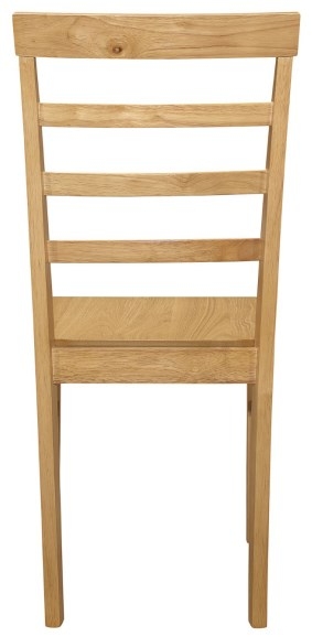 Product photograph of Birlea Upton Ladded Back Dining Chair Sold In Pairs from Choice Furniture Superstore.