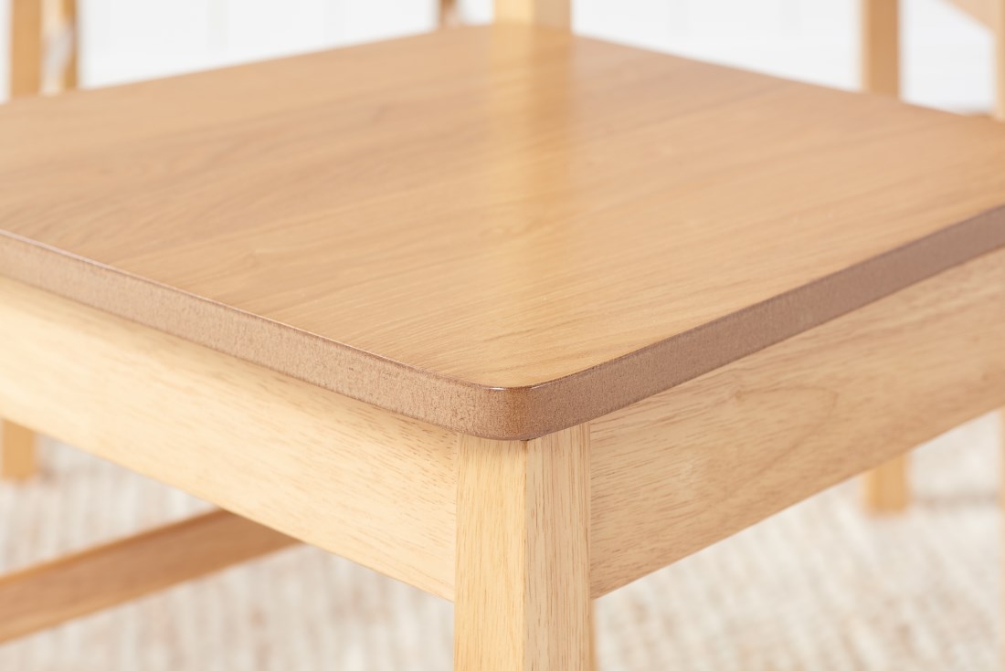 Product photograph of Birlea Upton Ladded Back Dining Chair Sold In Pairs from Choice Furniture Superstore.
