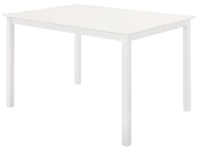 Product photograph of Birlea Cottesmore White 120cm Dining Table from Choice Furniture Superstore.