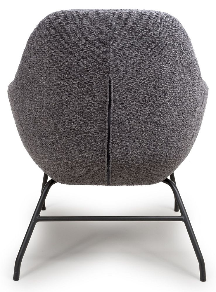 Product photograph of Moby Grey Fabric Accent Chair from Choice Furniture Superstore.
