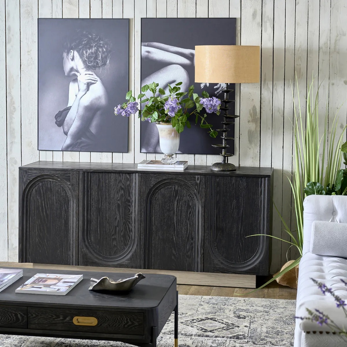 Product photograph of Chamaleon Grey Sideboard 180cm With 4 Door from Choice Furniture Superstore.