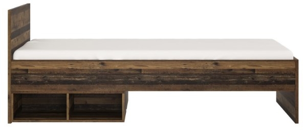 Product photograph of Brooklyn Rustic 3ft Single Bed from Choice Furniture Superstore.