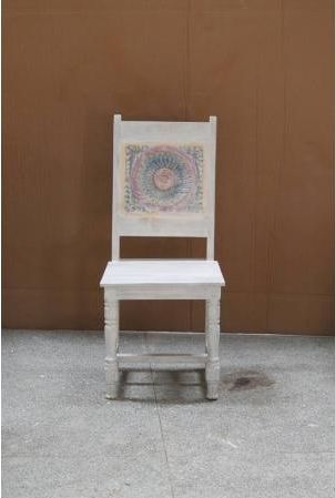 Product photograph of Rewa Hand Painted Carved Dining Chair Sold In Pairs from Choice Furniture Superstore.