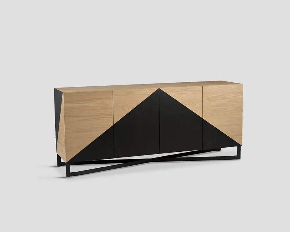 Product photograph of Chama Sideboard 200cm With 4 Door from Choice Furniture Superstore.