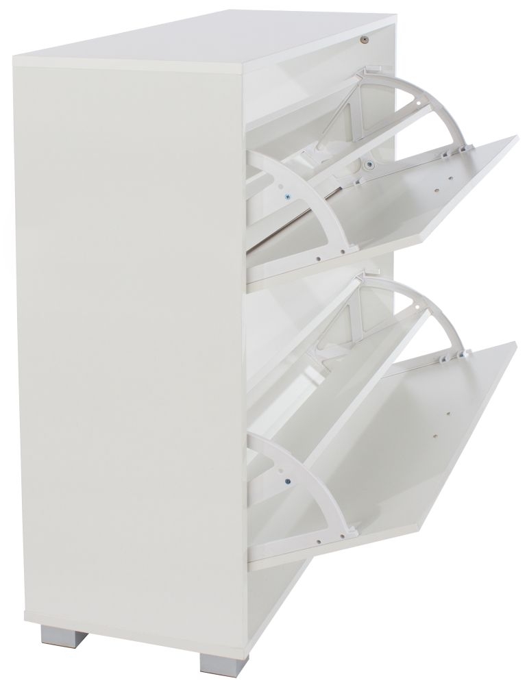 Product photograph of Lido 2 Door Shoe Cabinet from Choice Furniture Superstore.