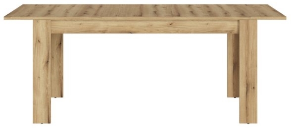 Product photograph of Celesto Oak Effect 6-8 Seater Extending Dining Table from Choice Furniture Superstore.