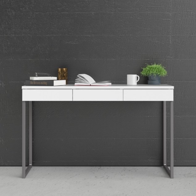 Product photograph of Function Plus Desk 3 Drawer from Choice Furniture Superstore.