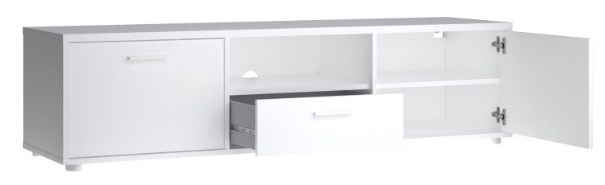 Product photograph of Media Tv Unit With 2 Door 1 Drawer 147cm from Choice Furniture Superstore.