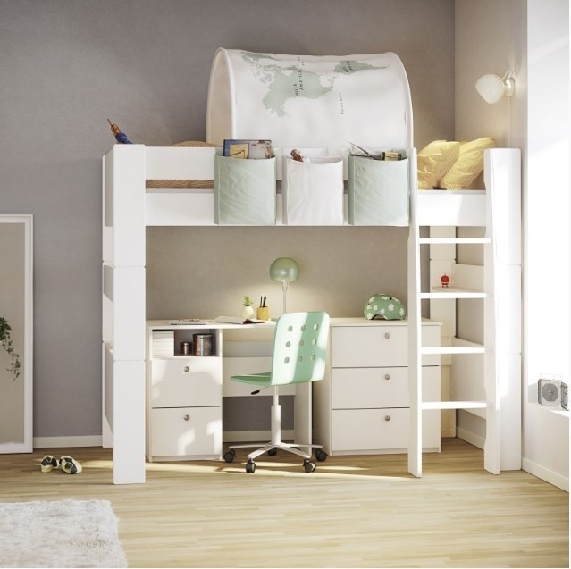 Product photograph of Steens For Kids High Sleeper White from Choice Furniture Superstore.
