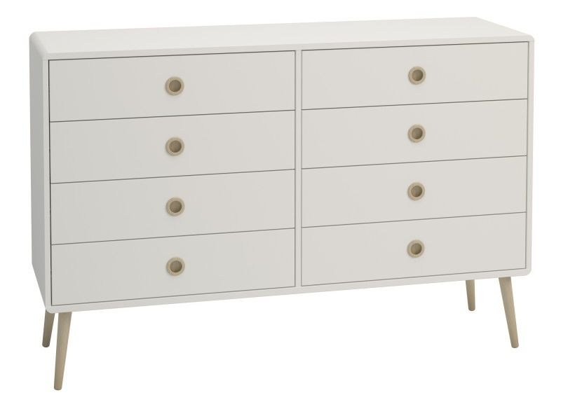 Product photograph of Softline 4 4 Wide Chest from Choice Furniture Superstore.