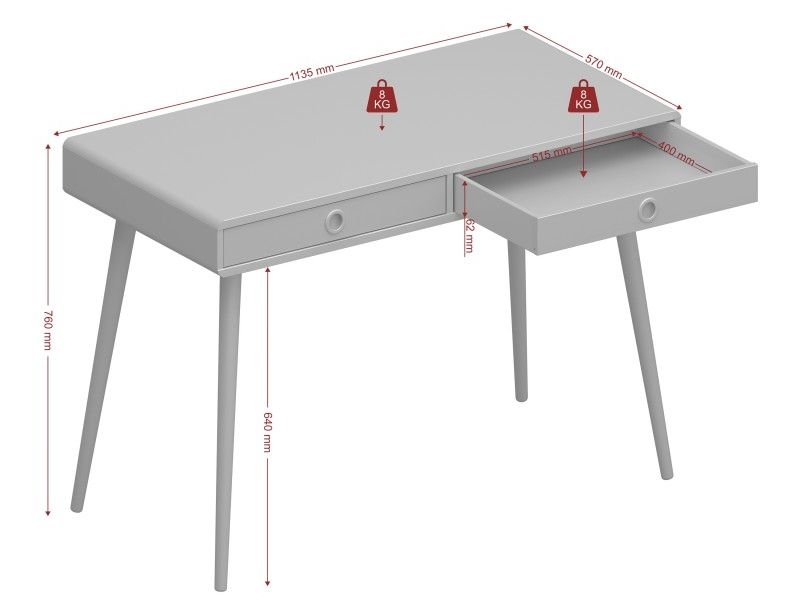 Product photograph of Softline Standard Grey Desk from Choice Furniture Superstore.