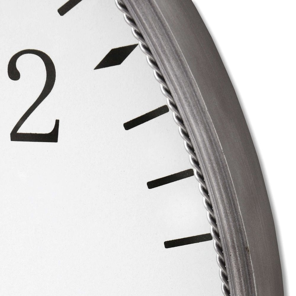 Product photograph of Silver Pocket Watch Wall Clock - 80cm X 96cm from Choice Furniture Superstore.