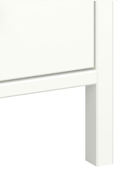 Product photograph of Tromso White 3 Drawer Small Chest from Choice Furniture Superstore.