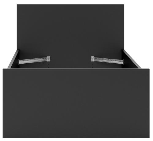Product photograph of Naia Black 3ft Single Bed from Choice Furniture Superstore.