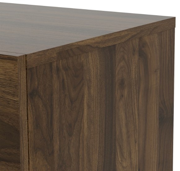 Product photograph of Pepe Walnut 4 Drawer Chest from Choice Furniture Superstore.