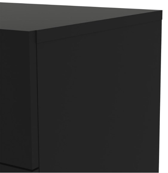 Product photograph of Pepe Chest Of 5 Drawer In Black from Choice Furniture Superstore.