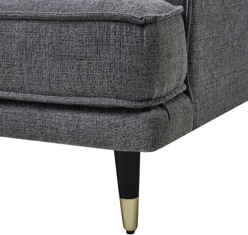 Product photograph of Richmond Fabric Grey Armchair from Choice Furniture Superstore.