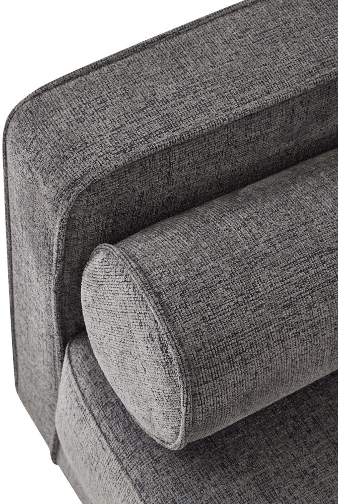 Product photograph of Harrison Fabric Grey 3 Seater Sofa from Choice Furniture Superstore.