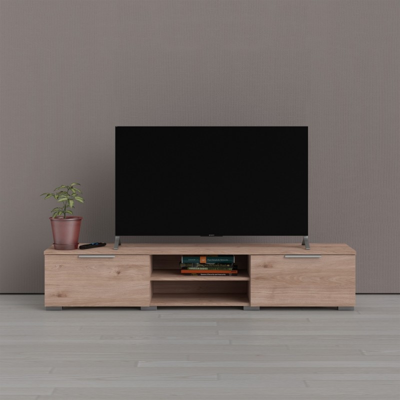 Product photograph of Match Jackson Hickory Oak Effect Large Tv Unit from Choice Furniture Superstore.