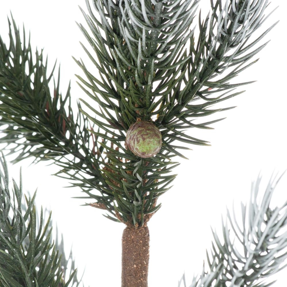 Product photograph of Christmas Fir Tree In Stone Pot from Choice Furniture Superstore.