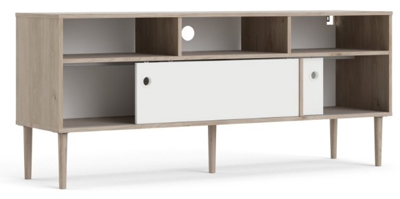 Product photograph of Rome Tv Unit 2 Sliding Door from Choice Furniture Superstore.