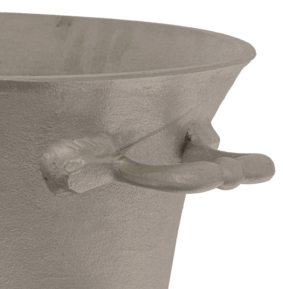 Product photograph of Large Antique Pewter Champagne Cooler from Choice Furniture Superstore.