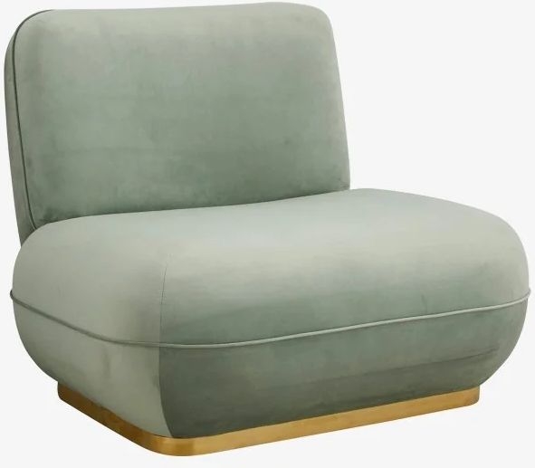 Product photograph of Nordal Iseo Lounge Mint Green Chair from Choice Furniture Superstore.