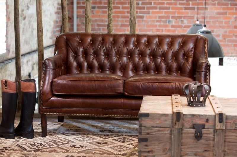 Product photograph of Ancient Mariner Vintage Leather Fiona 3 Seater Sofa from Choice Furniture Superstore.
