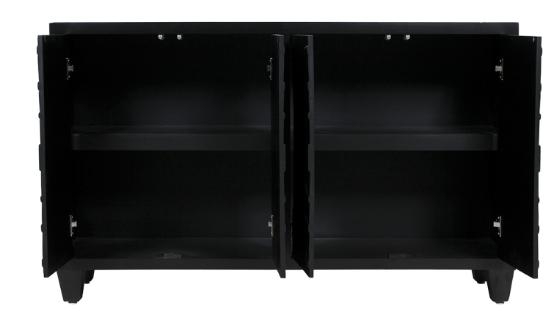 Product photograph of Cirque Mirrored 4 Door Sideboard from Choice Furniture Superstore.