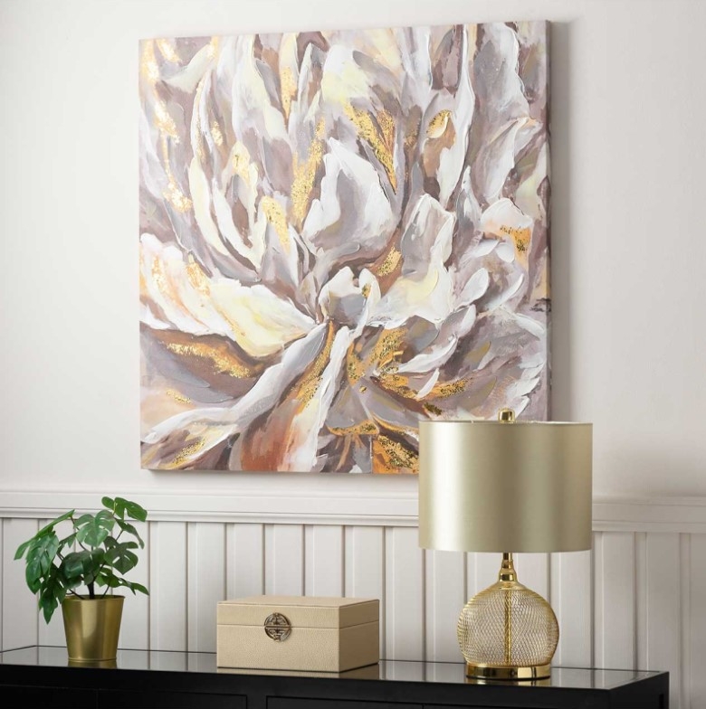 Product photograph of Mustard And Grey Abstract Canvas Wall Art Set Of 2 from Choice Furniture Superstore.