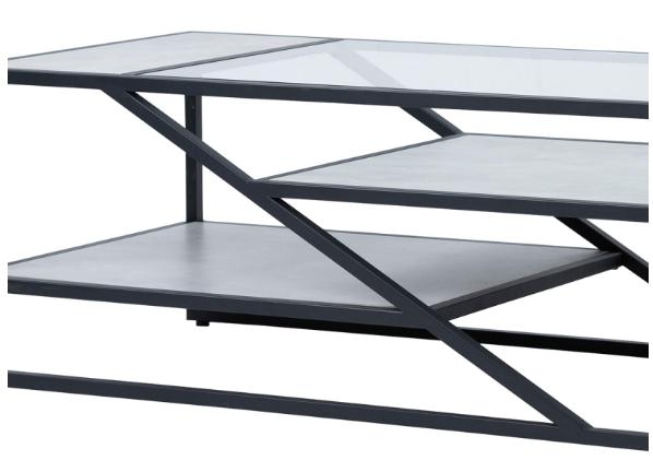 Product photograph of Ibarra Black And Grey Coffee Table from Choice Furniture Superstore.