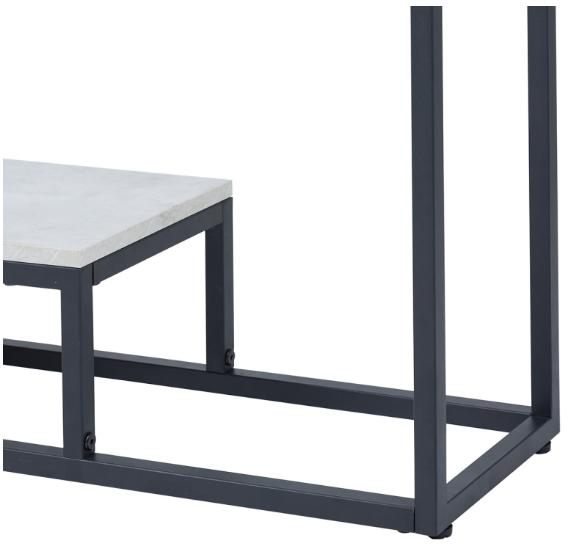 Product photograph of Suhani Black And Grey Console Table from Choice Furniture Superstore.