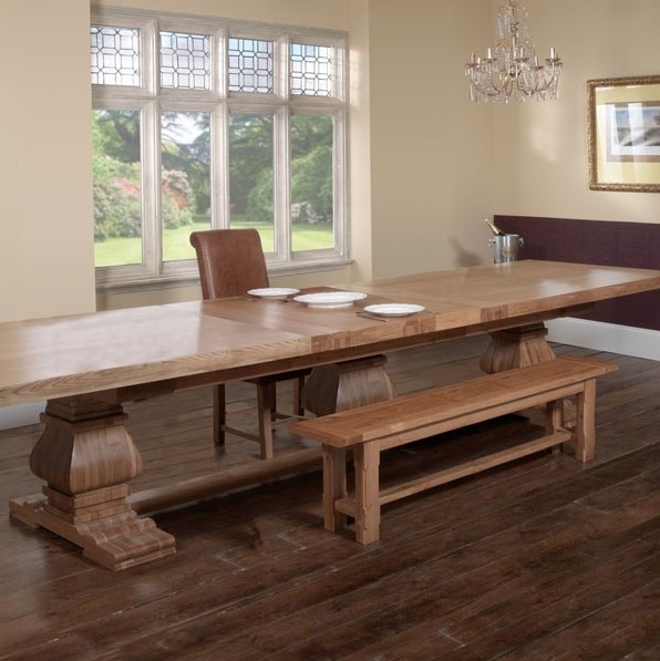 Product photograph of Carlton Windermere 350cm - 450cm 8 Seater Extending Dining Table from Choice Furniture Superstore.