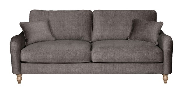 Product photograph of Connections Soho Fabric 3 Seater Sofa - Comes In Grey Pacific Winter Moss Options from Choice Furniture Superstore.