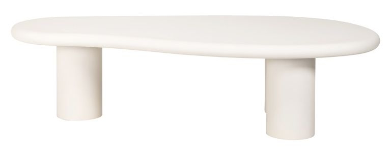 Product photograph of Bloomstone White Large Coffee Table from Choice Furniture Superstore.