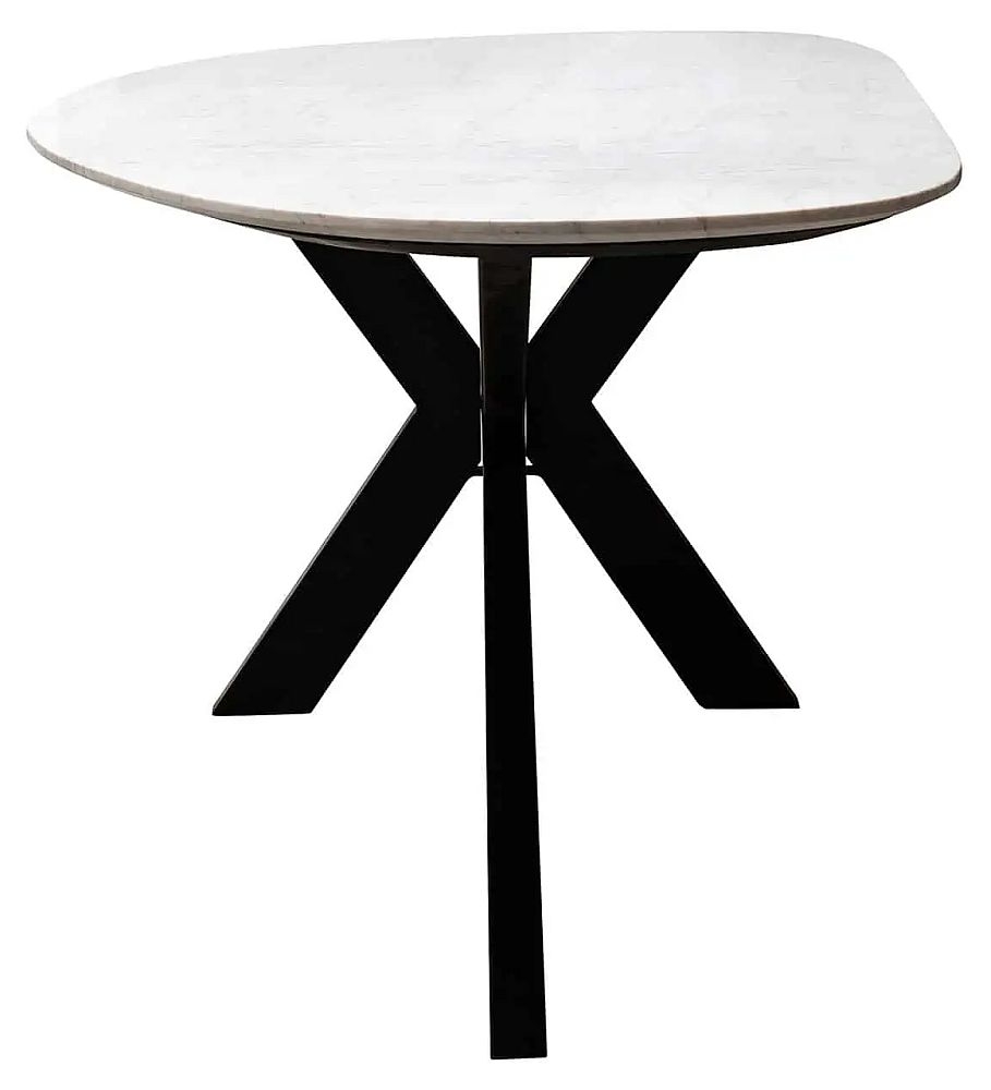 Product photograph of Trocadero 220cm Dining Table With Black Spider Legs from Choice Furniture Superstore.
