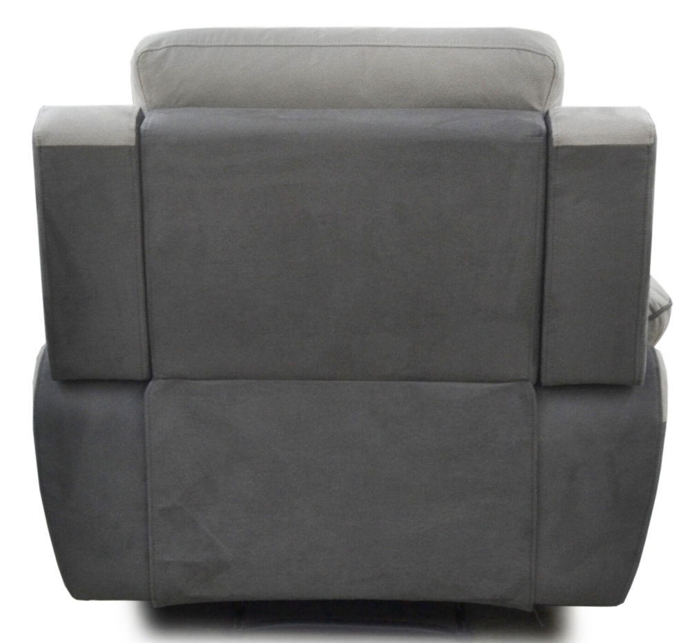 Product photograph of Avanti Grey Fabric Upholstered Armchair from Choice Furniture Superstore.