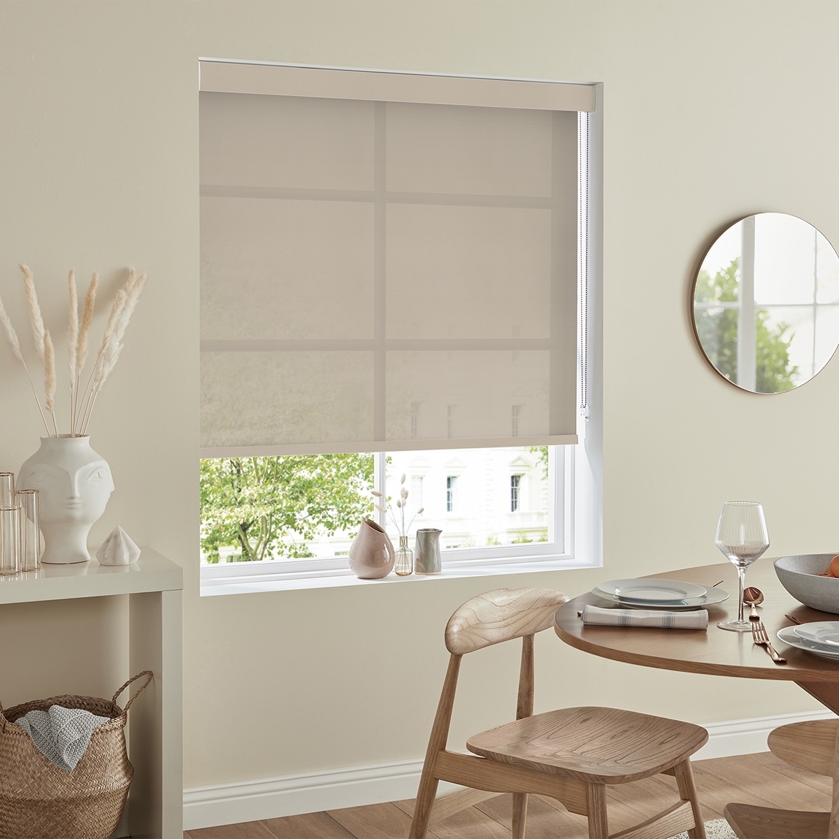 Product photograph of Boho Pebble Roller Blind from Choice Furniture Superstore.
