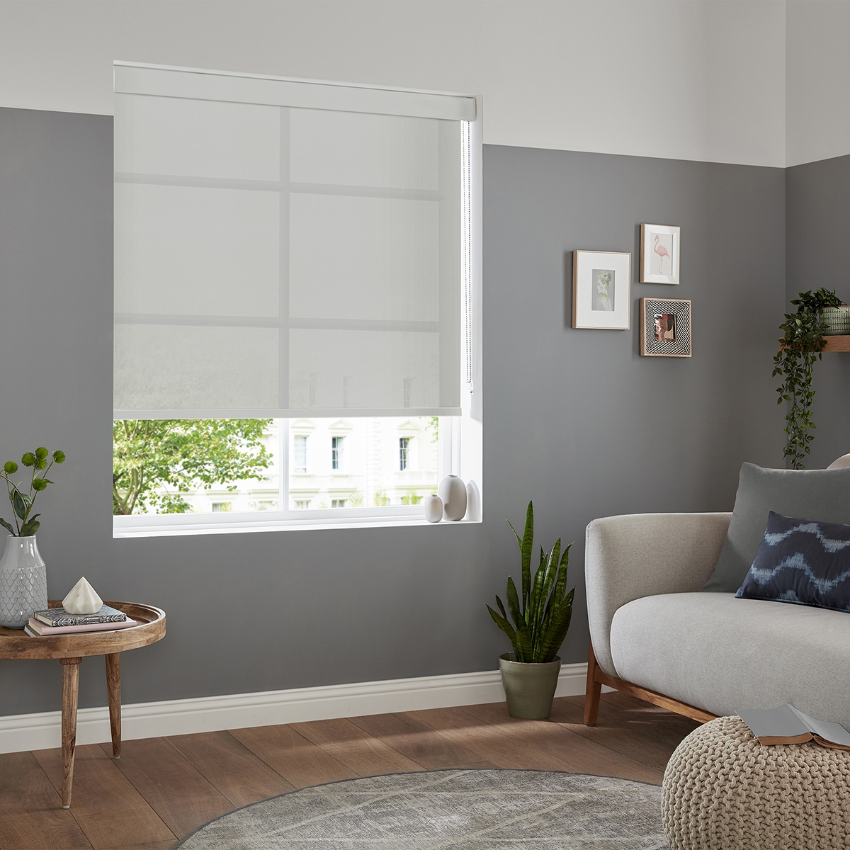 Product photograph of Boho Mist Roller Blind from Choice Furniture Superstore.
