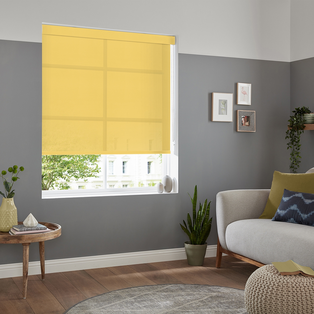 Product photograph of Boho Lemon Roller Blind from Choice Furniture Superstore.