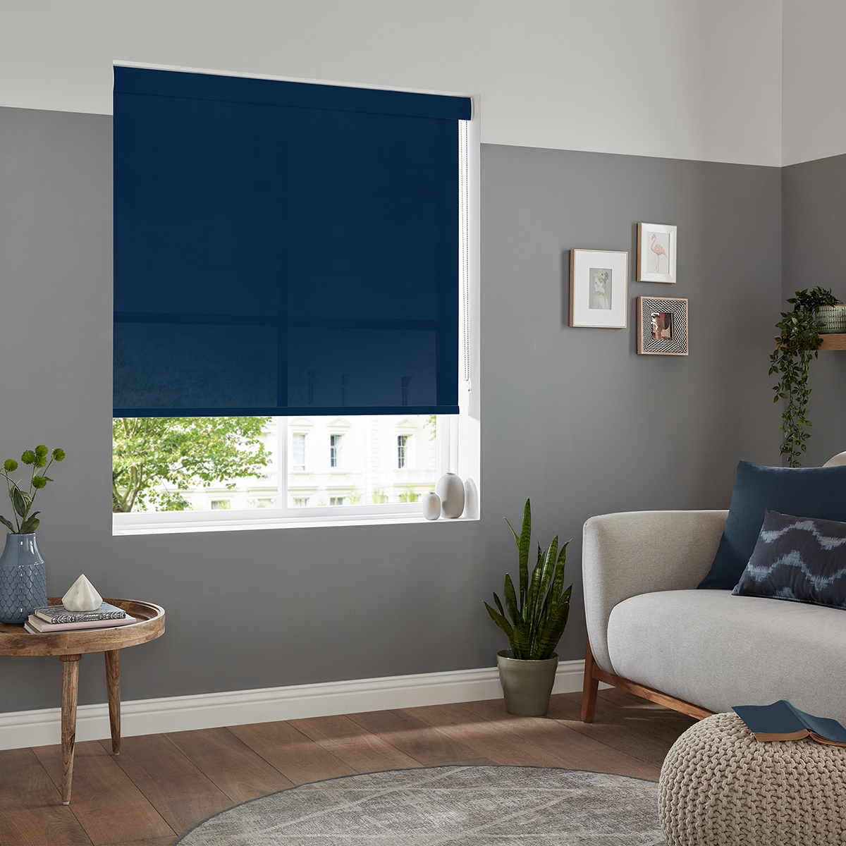 Product photograph of Boho Ink Roller Blind from Choice Furniture Superstore.