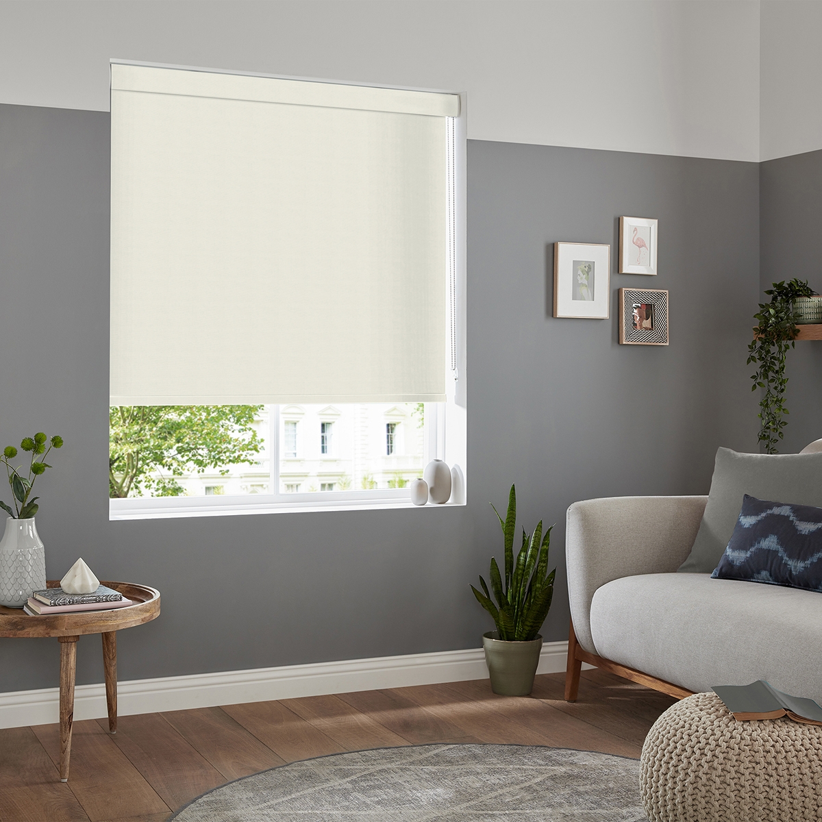 Product photograph of Renard Cream Roller Blind from Choice Furniture Superstore.