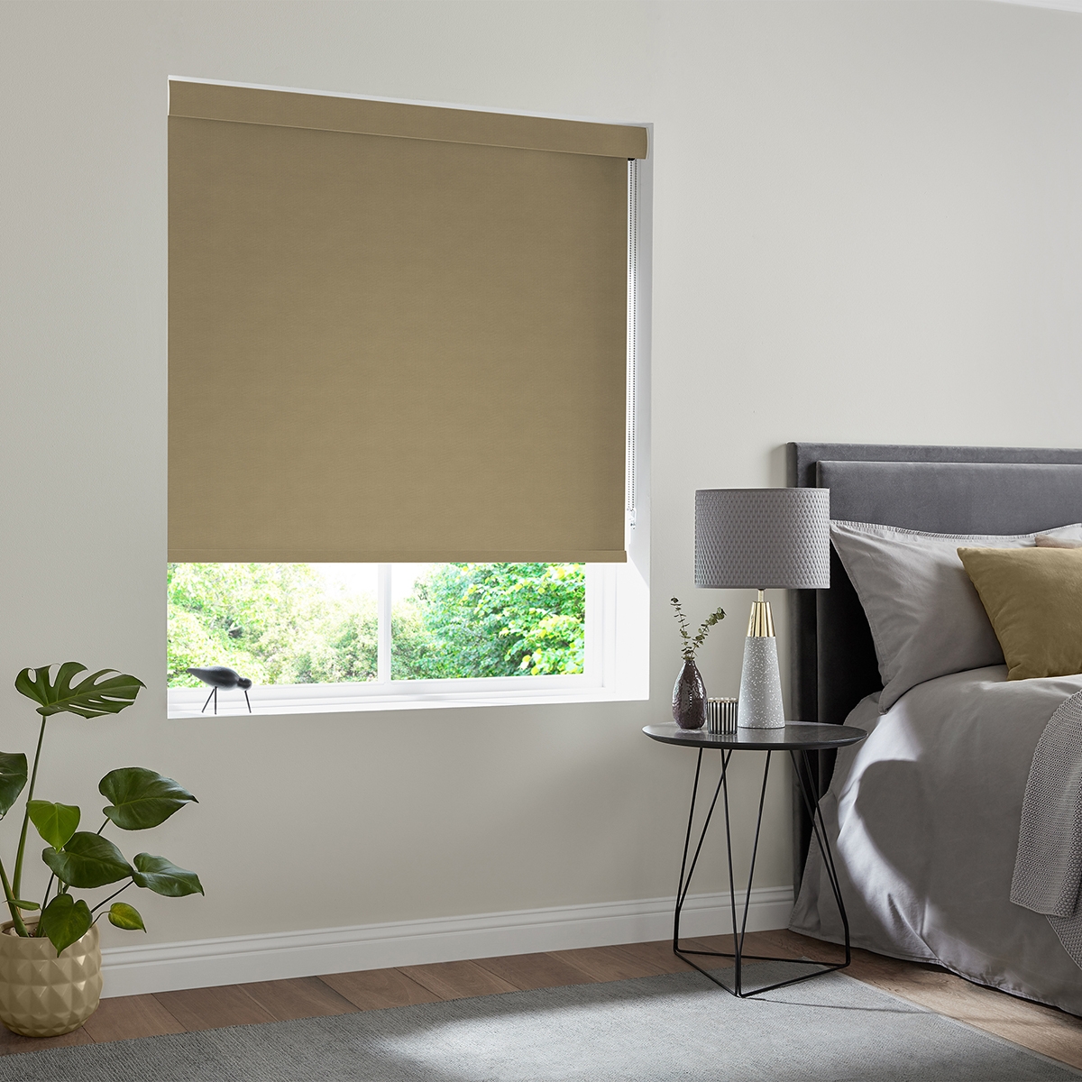 Product photograph of Renard Wheat Roller Blind from Choice Furniture Superstore.