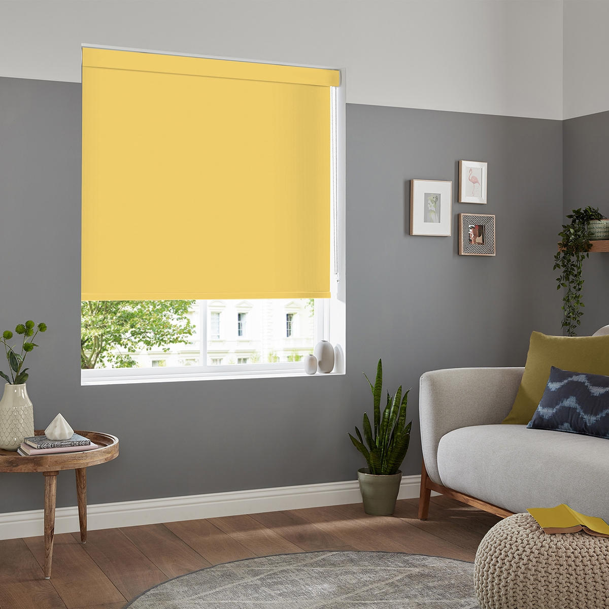 Product photograph of Renard Lemon Roller Blind from Choice Furniture Superstore.