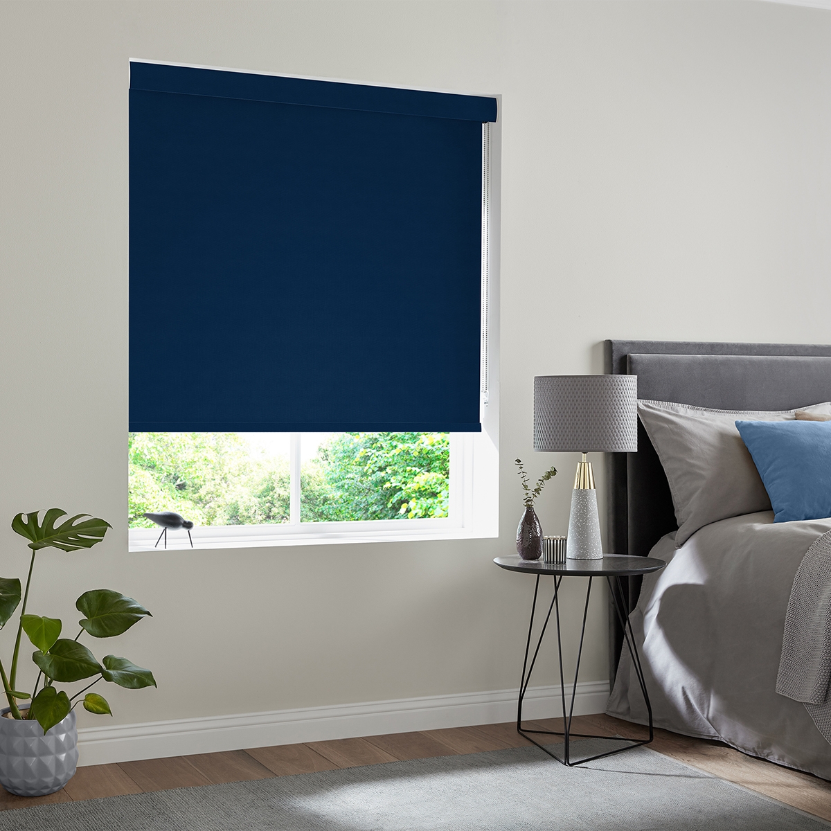 Product photograph of Renard Ink Roller Blind from Choice Furniture Superstore.