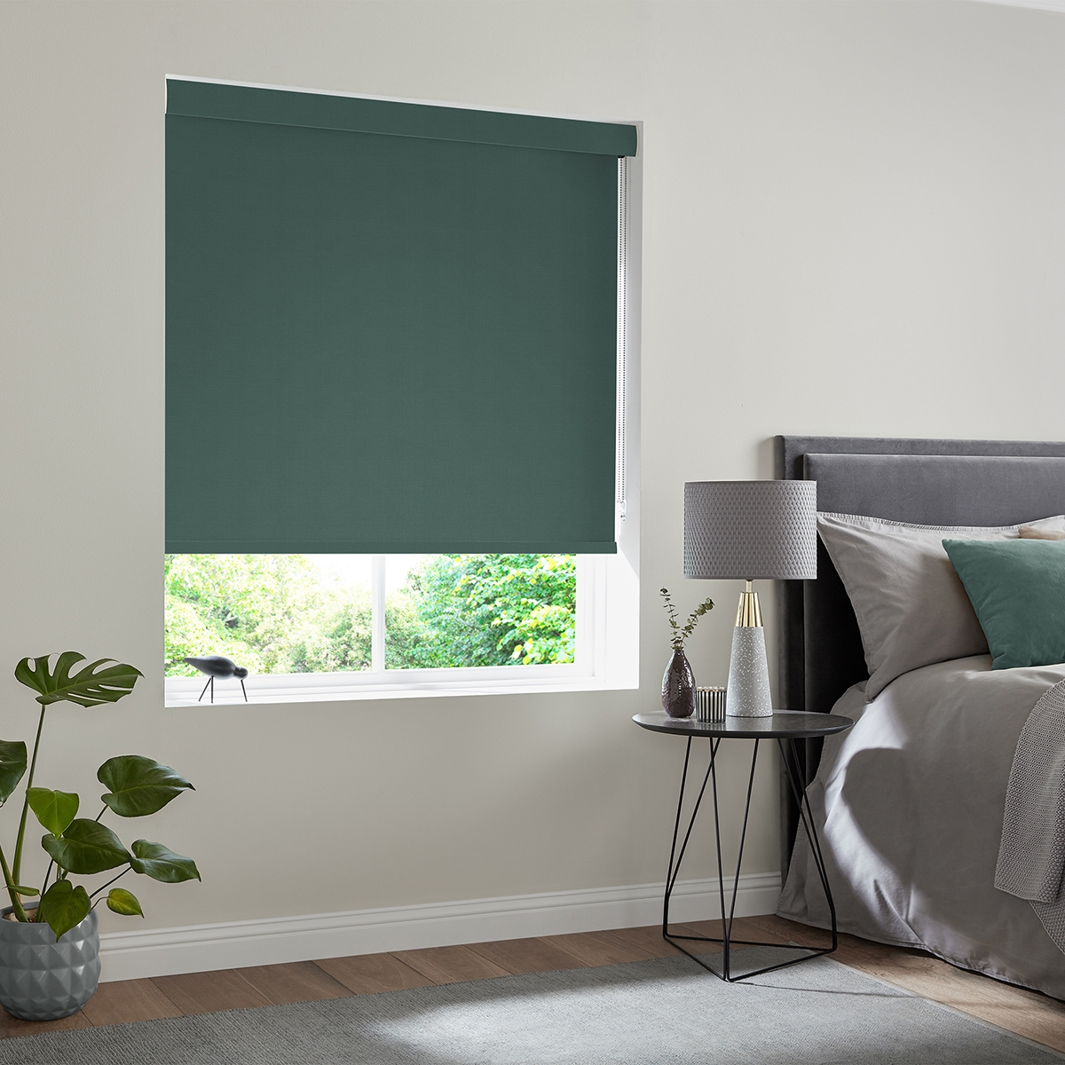 Product photograph of Miranda Peacock Roller Blind from Choice Furniture Superstore.