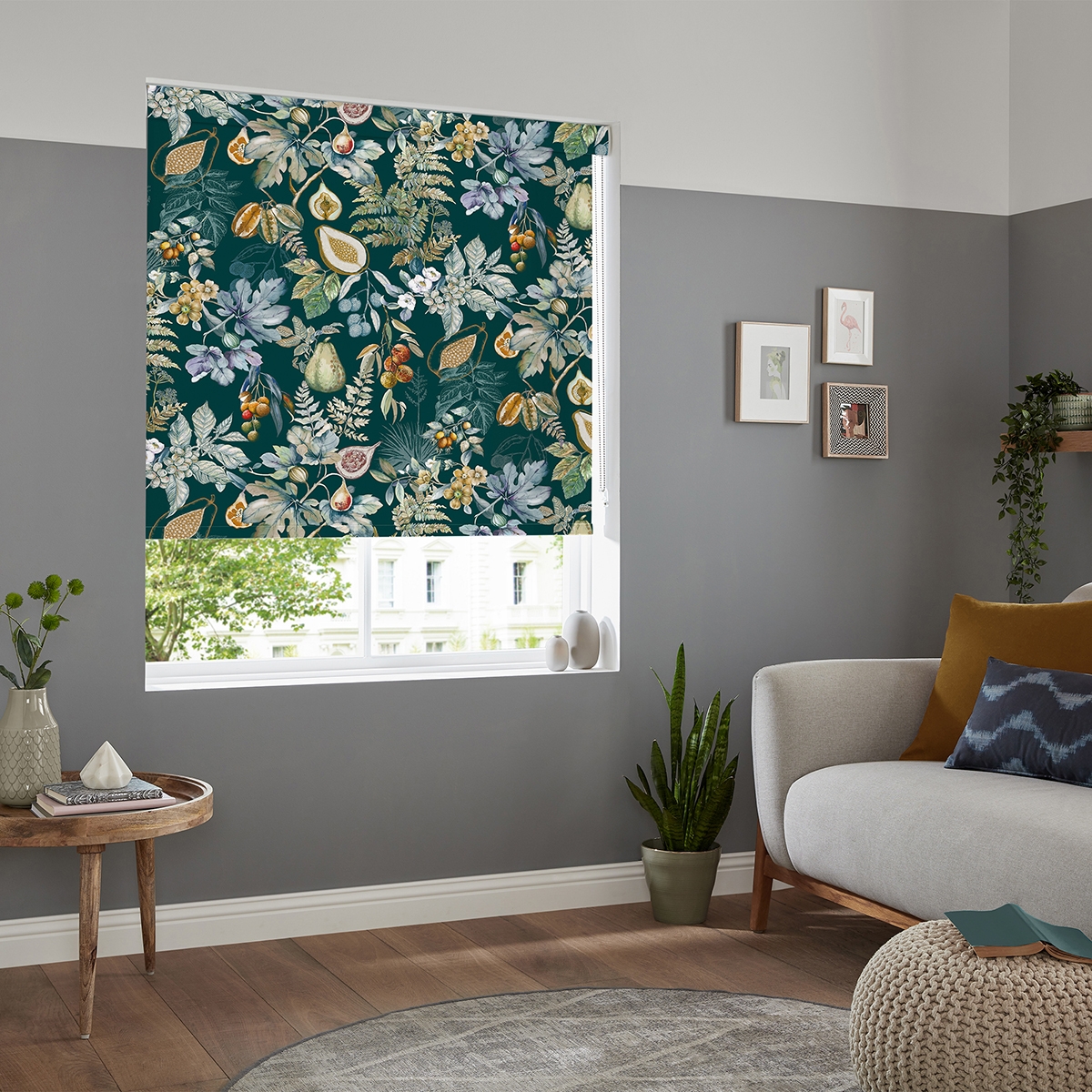 Product photograph of Sofie Forest Roller Blind from Choice Furniture Superstore.